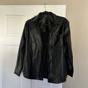 Leather jacket